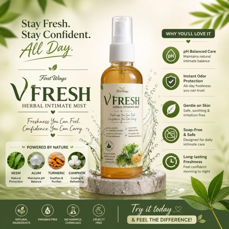 First Wings V-Fresh Intimate Wellness Mist